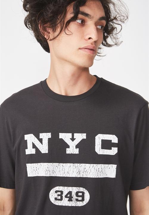 Cotton On - Tbar tee - black