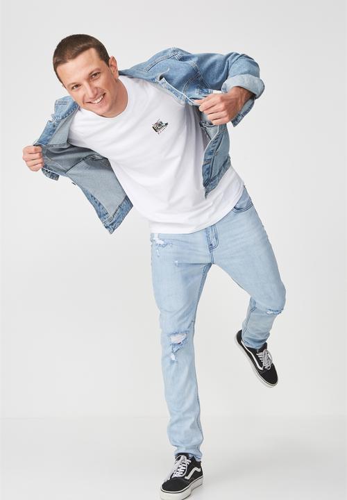 Cotton On - Tbar tee - white