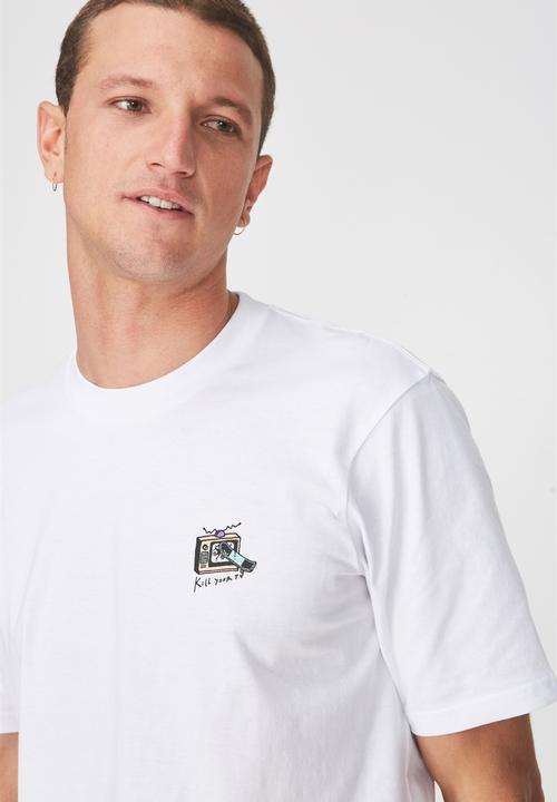 Cotton On - Tbar tee - white