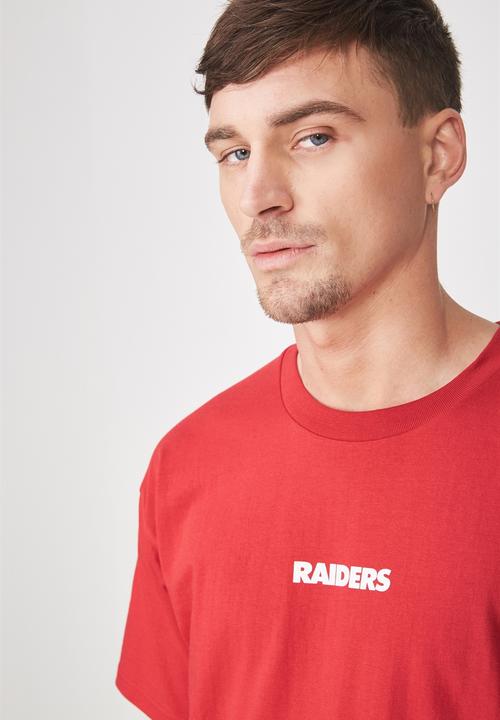 Cotton On - Downtown loose fit tee - red