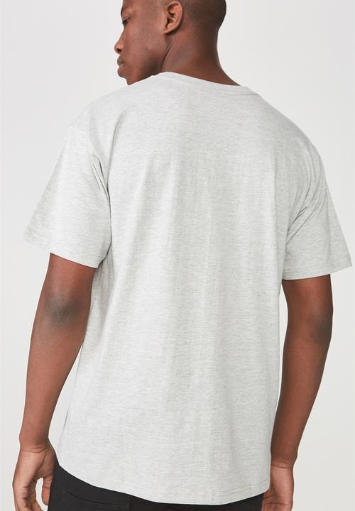 Cotton On - Downtown loose fit tee -  grey