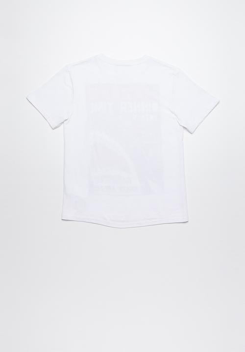 Lizzard - Jawsome printed tee - white