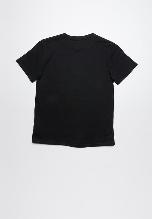 Lizzard - Vegas printed tee - black