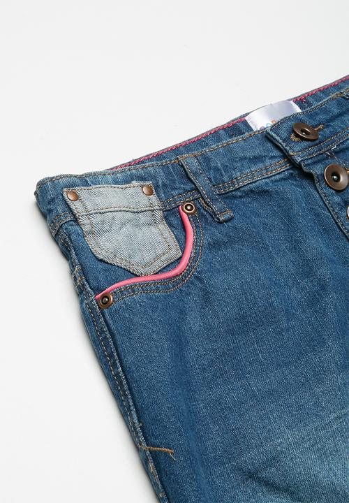 Pop Candy - Denim skirt - blue