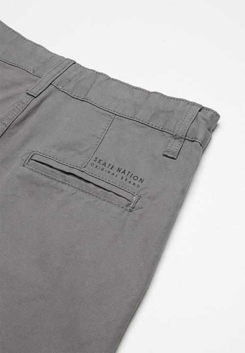 Pop Candy - Chino short - grey