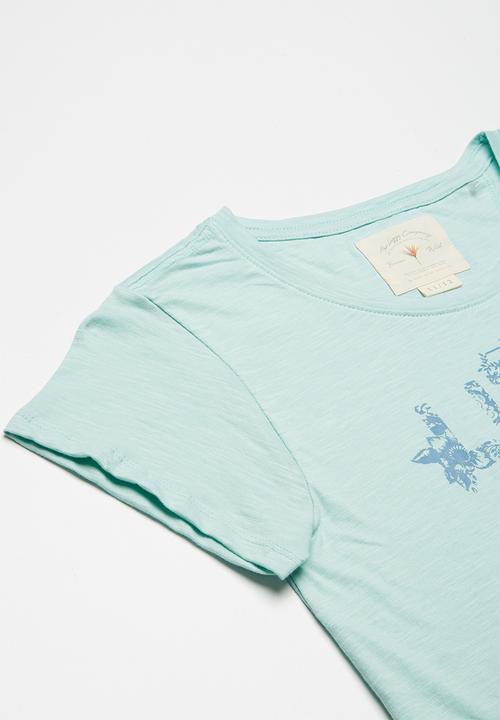 Lizzy - Elisa printed tee - green