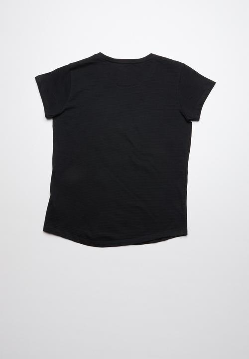 Lizzy - Dalila printed tee - black