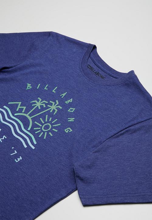 Billabong  - Stuff printed tee - blue