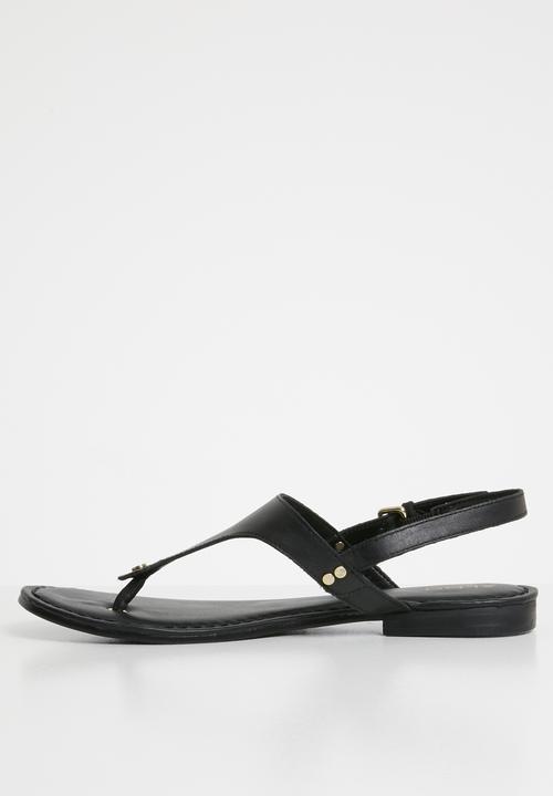 ALDO - Ariaria leather sandal - black