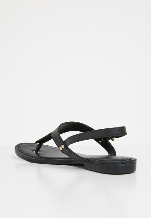 ALDO - Ariaria leather sandal - black