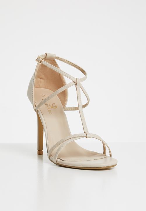 STYLE REPUBLIC - Strappy heels - neutral