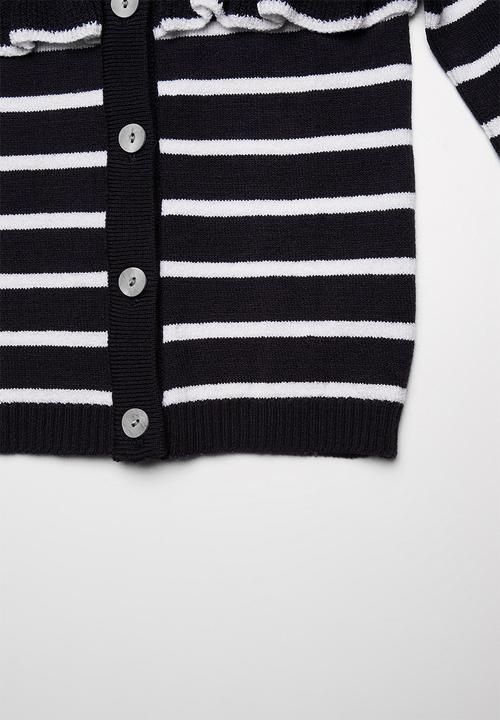 Superbalist - Striped cardigan - navy and white