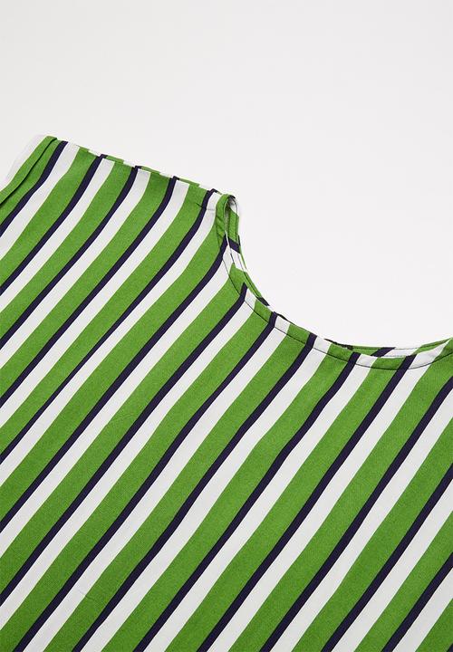 Superbalist - Woven boxy top - green 