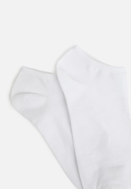 adidas Originals - 3 Pack trefoil liner socks - white & black