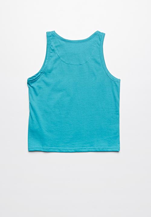 Lizzard - Odion printed vest - blue