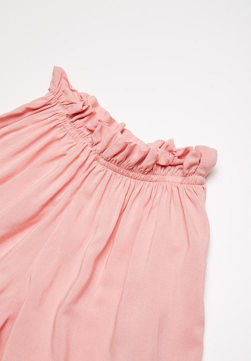 Superbalist - Paperbag shorts - pink