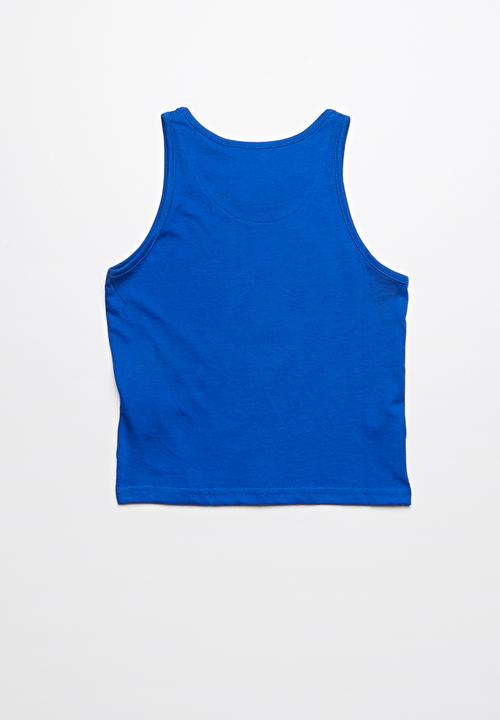 Lizzard - Odion printed vest - blue