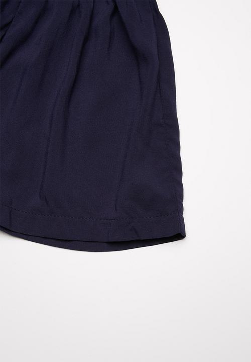 Superbalist - Paperbag shorts - navy