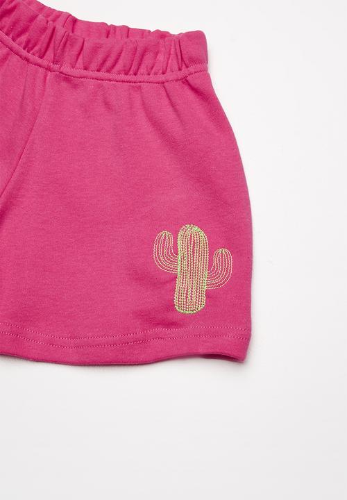Superbalist - Summer sweat shorts - pink