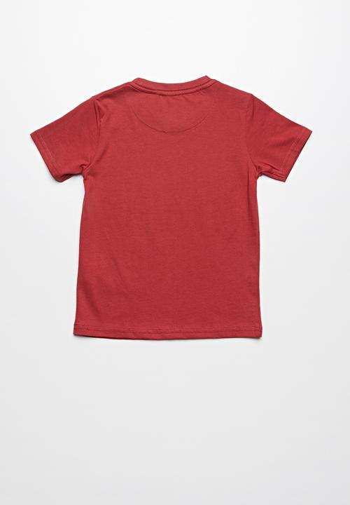Lizzard - Taye printed tee - red
