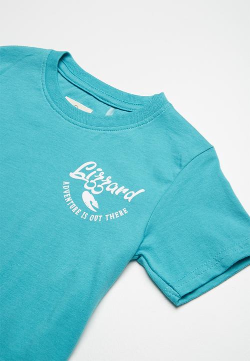 Lizzard - Nimrat printed tee - blue