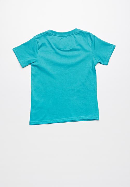 Lizzard - Griffith printed tee - blue
