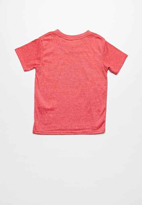 Lizzard - Hendryx printed tee - red