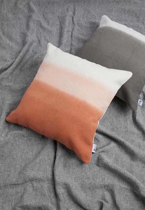Sixth Floor - Ombre cushion cover - rust