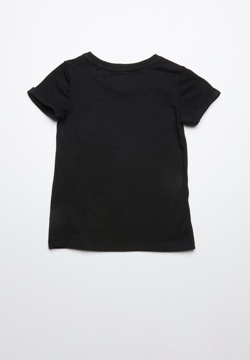 GUESS - Guess jeans heart tee - black