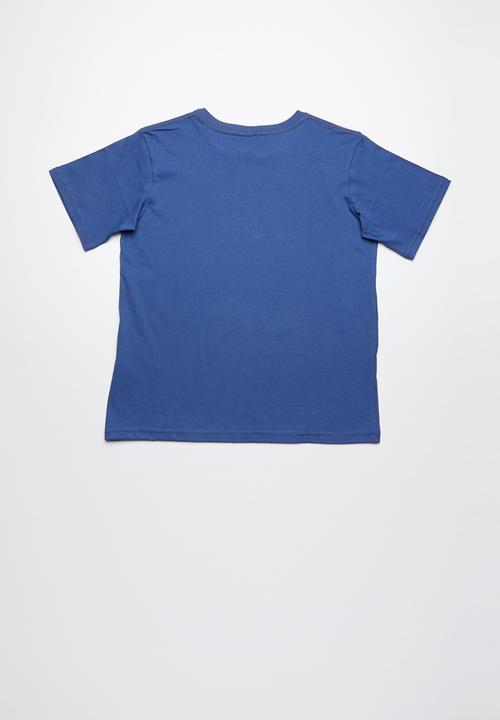 Volcom - Harsh fade tee - blue