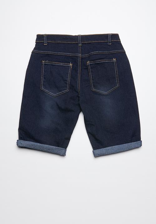 Pop Candy - Denim shorts - blue
