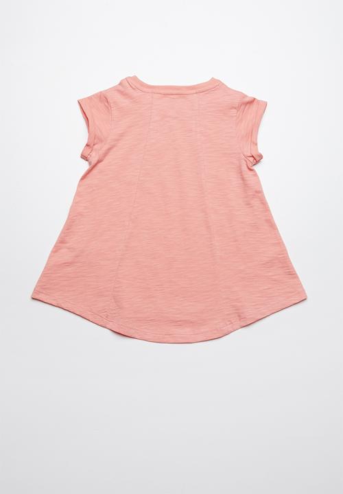 POLO - Kayla A-line tee - pink