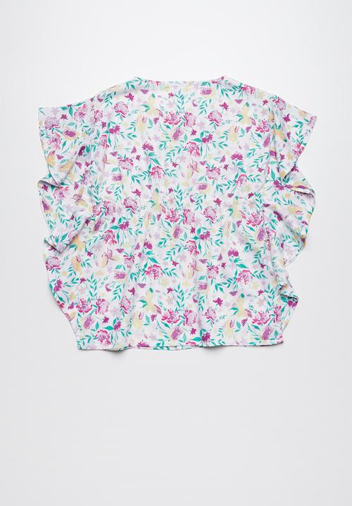 Pop Candy - Kimono aztec top - multi 