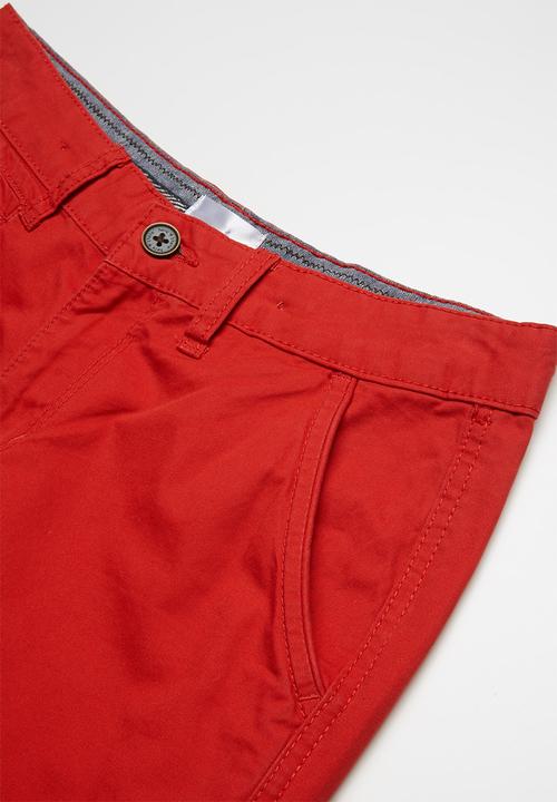 Pop Candy - Chino short - red