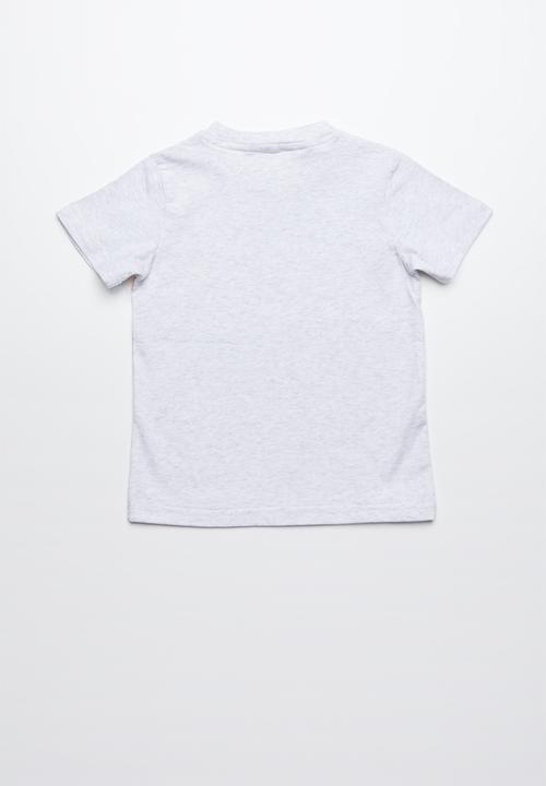 Pop Candy - Printed short sleeve tee - grey 