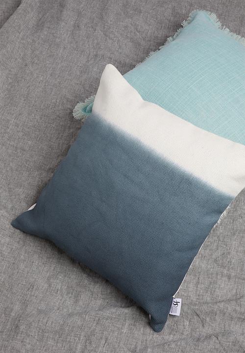 Sixth Floor - Slub cushion cover - blue