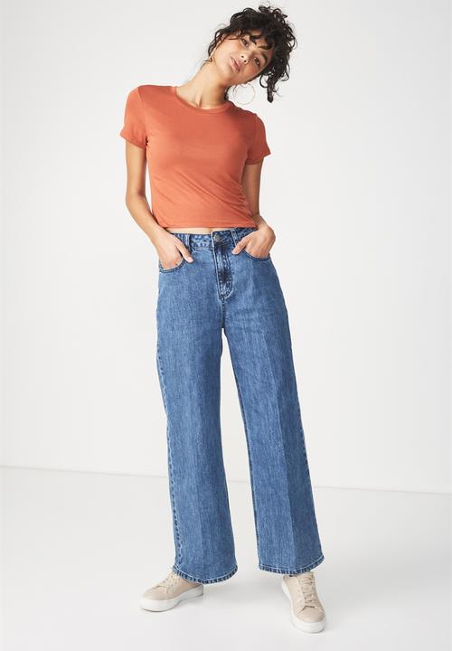 Cotton On - The baby tee - orange 