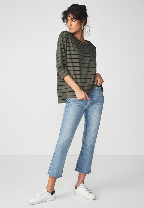 Cotton On - The amelia longs tee - green 