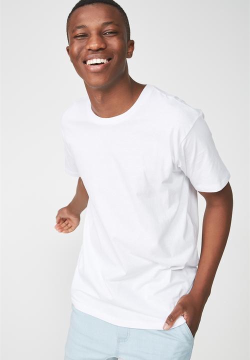 Cotton On - Essential skate tee - white