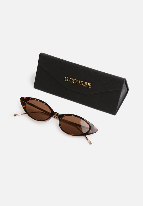G Couture - Cat-eye sunglasses - brown