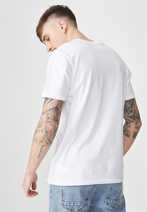 Cotton On - Tbar short sleeve tee - white