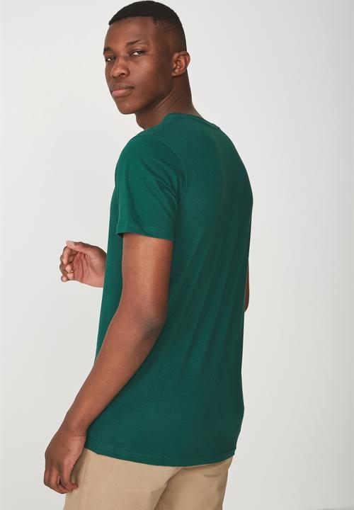 Cotton On - Essential crew neck tee - green