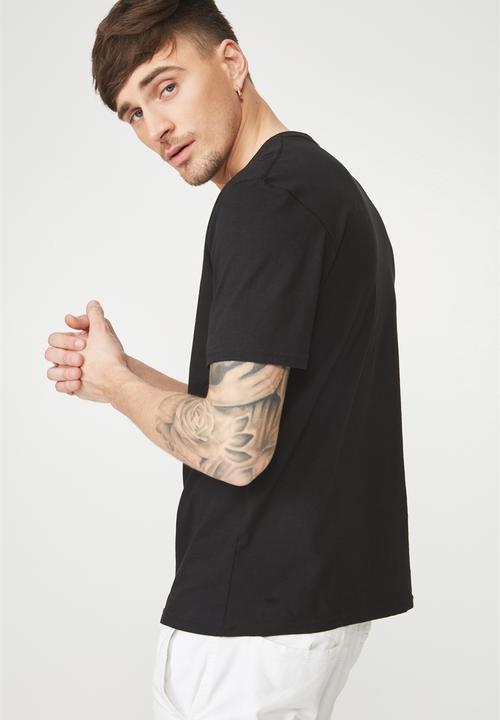 Cotton On - Active graphic tee - black