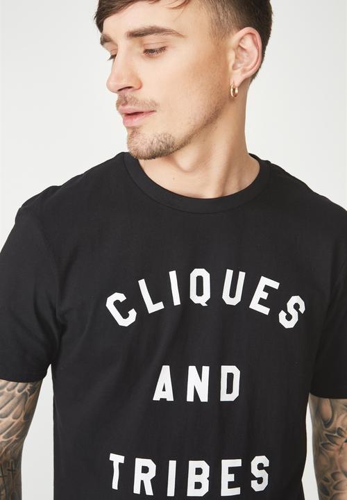 Cotton On - Active graphic tee - black