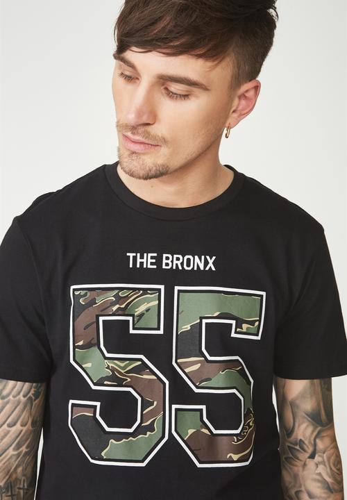 Cotton On - Active graphic tee - black