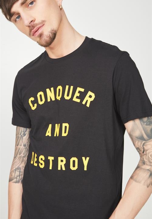 Cotton On - Active graphic tee - black