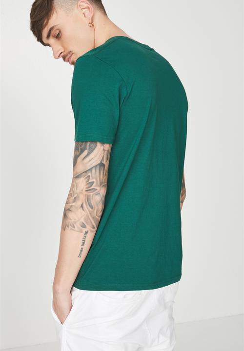 Cotton On - Active sleeve tee - green
