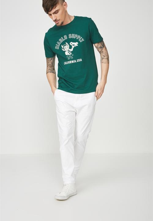 Cotton On - Active sleeve tee - green