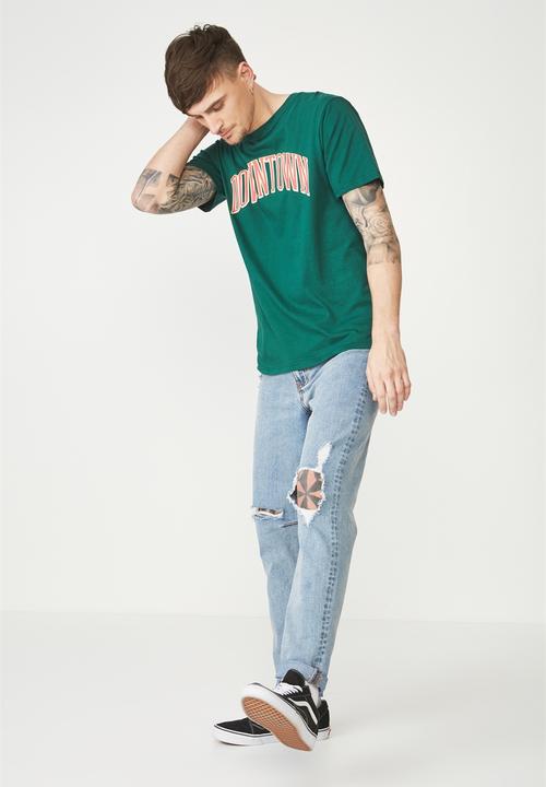 Cotton On - Active graphic tee - green