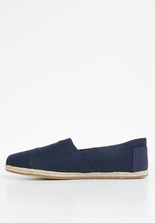 Toms - Linen rope man espadrille - navy 